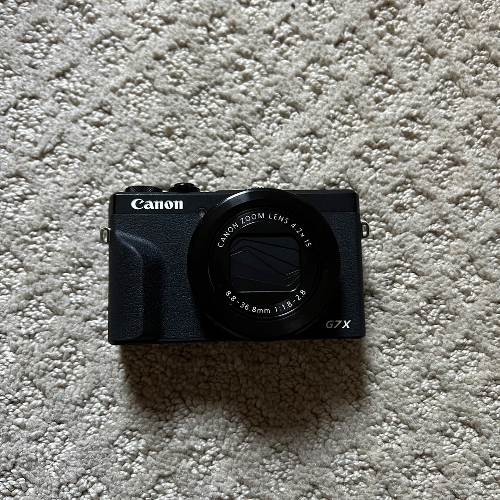 Canon g7x mark iii LIKE NEW